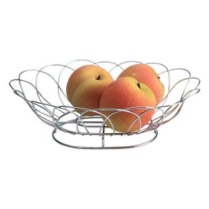 Rổ Đựng Trái Cây ELZE Màu Bạc