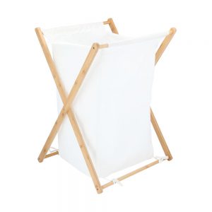 Giỏ Đựng Đồ Giặt LAUNRA Màu Gỗ Tự Nhiên